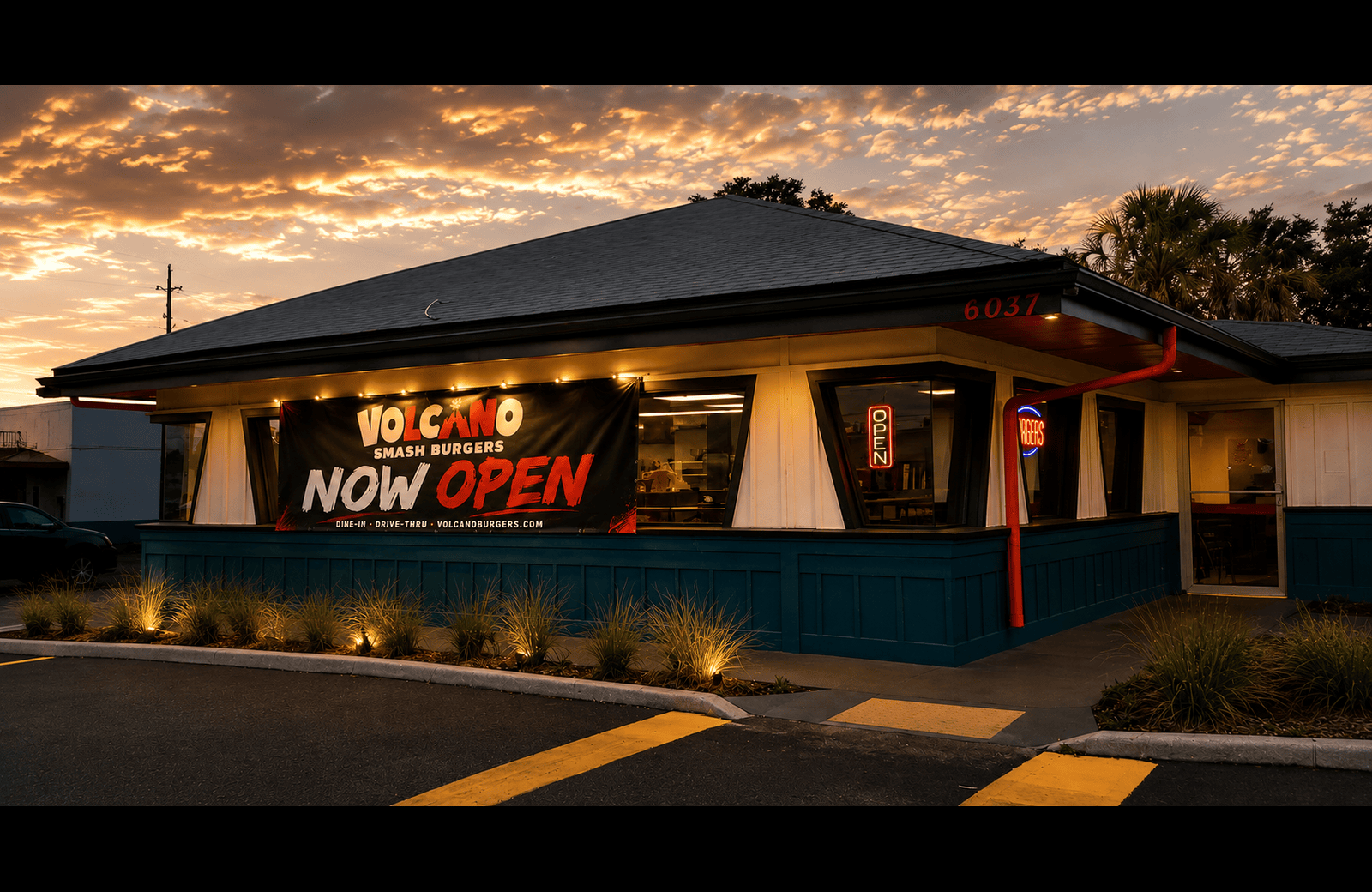 Volcano Smash Burgers Restaurant